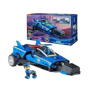 ✨$30✨NIB•Paw Patrol Chase's Mighty Transforming Cruiser